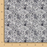 Algodão Bosque Mágico Preto - Ribes y Casals