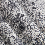 Algodão Bosque Mágico Preto - Ribes y Casals