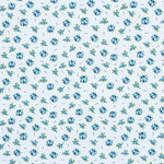 Algodão Bouquê Azul Claro - Ribes y Casals