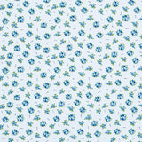 Algodão Bouquê Azul Claro - Ribes y Casals