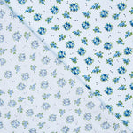 Algodão Bouquê Azul Claro - Ribes y Casals