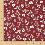 Algodão Cowboy Grena - Ribes y Casals