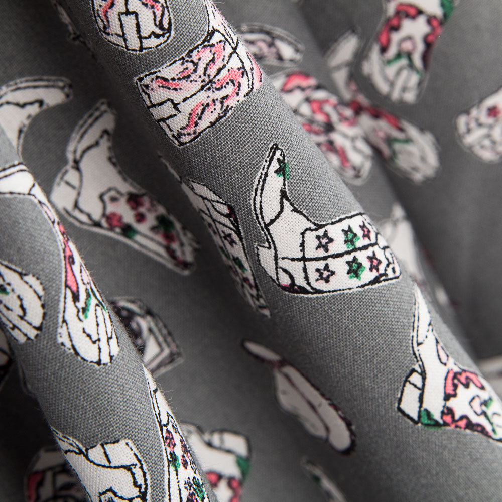 Algodão Cowboy Cinza - Ribes y Casals