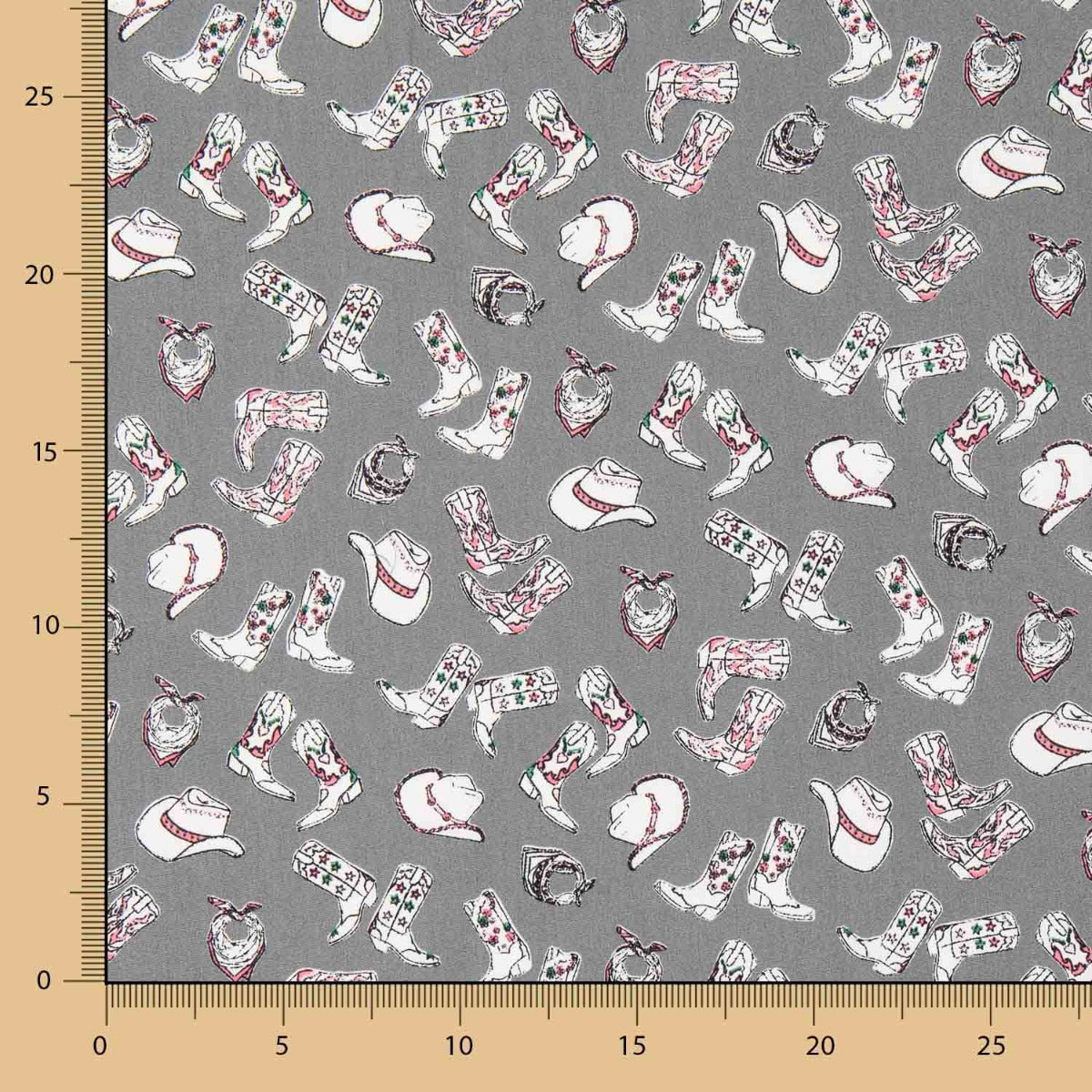 Algodão Cowboy Cinza - Ribes y Casals