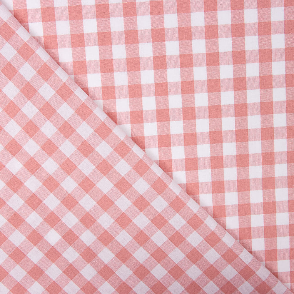 Algodão Xadrez Vichy Rosa - Ribes y Casals