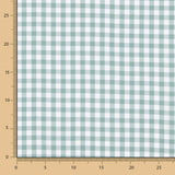 Algodão Xadrez Vichy Verde Sálvia - Ribes y Casals