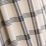 Algodão Rústico Xadrez Janela Preta - Ribes y Casals