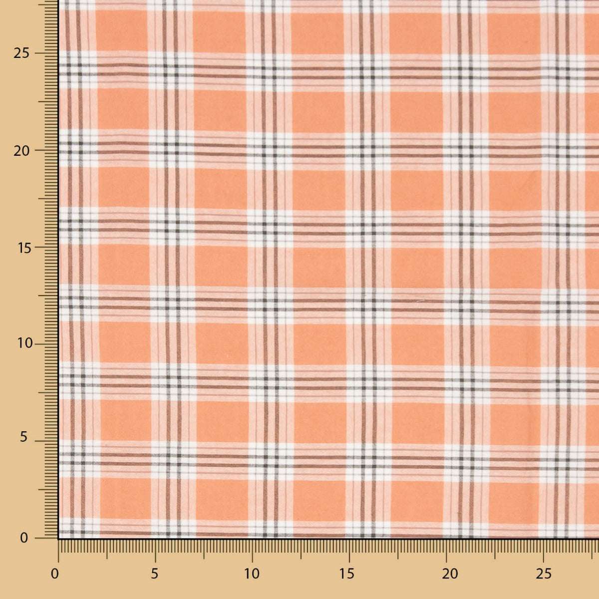 Algodão Rústico Multicolorido Coral - Ribes y Casals