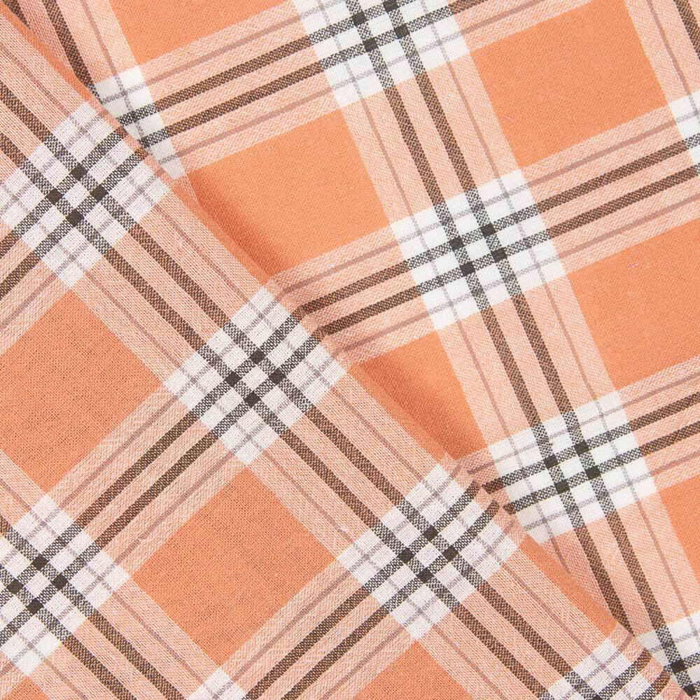 Algodão Rústico Multicolorido Coral - Ribes y Casals