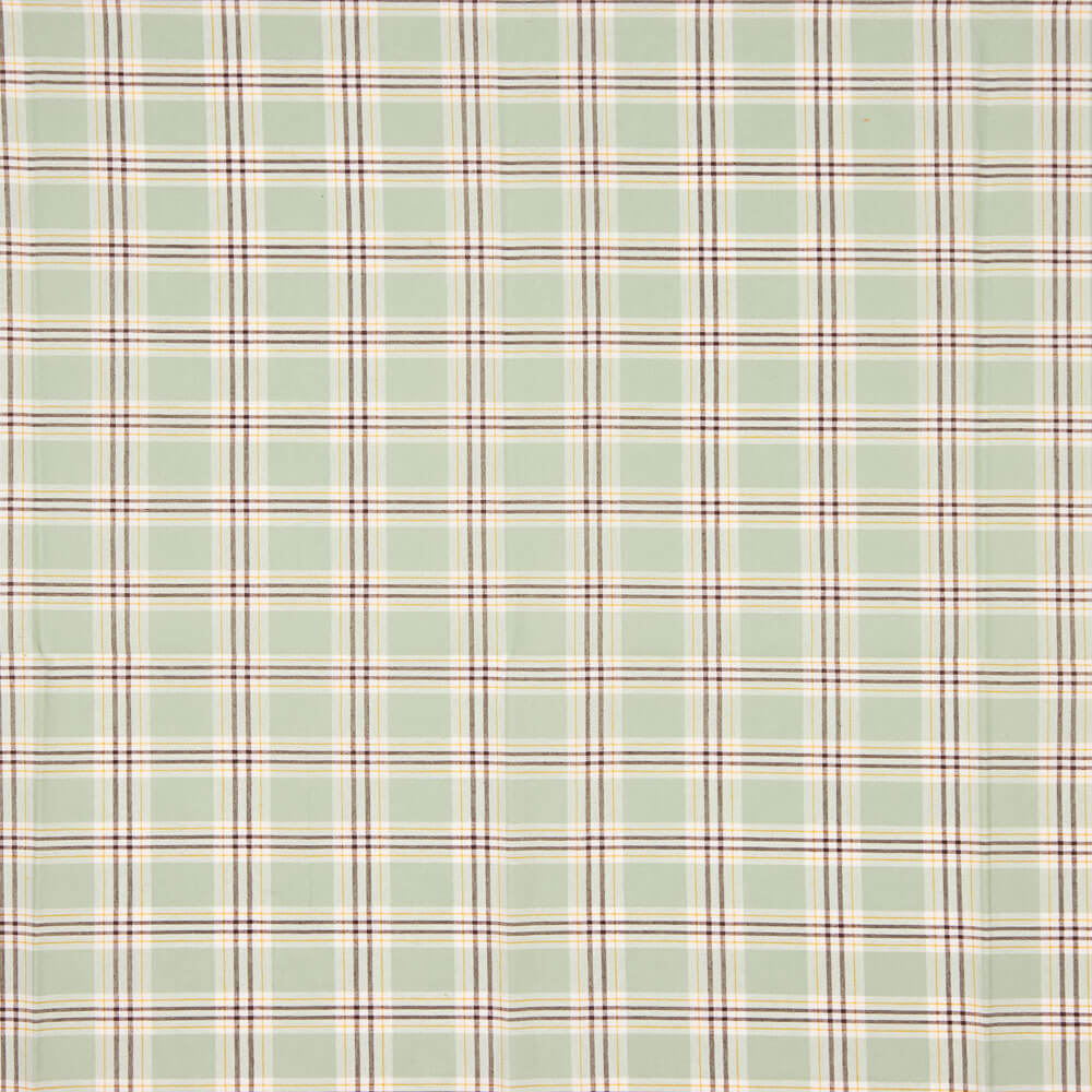 Algodão Rústico Multicolorido Verde Água - Ribes y Casals