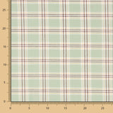 Algodão Rústico Multicolorido Verde Água - Ribes y Casals