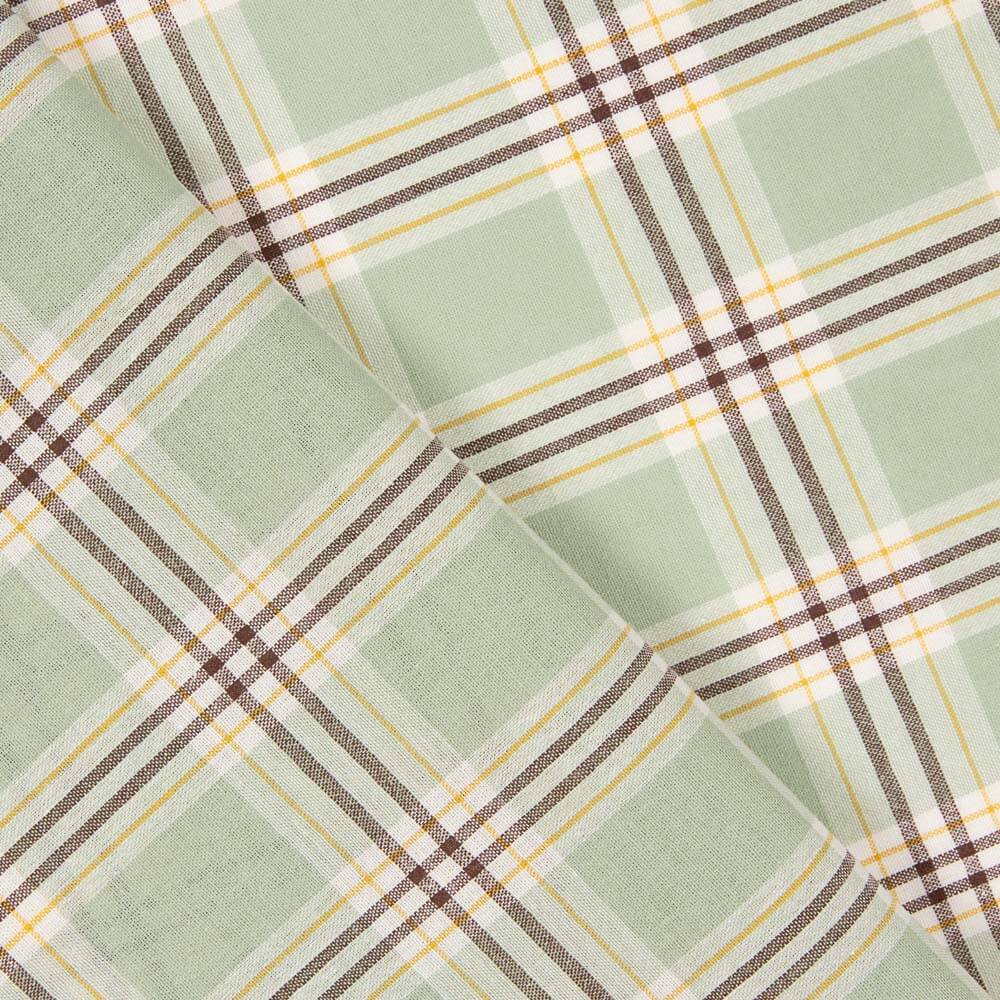 Algodão Rústico Multicolorido Verde Água - Ribes y Casals