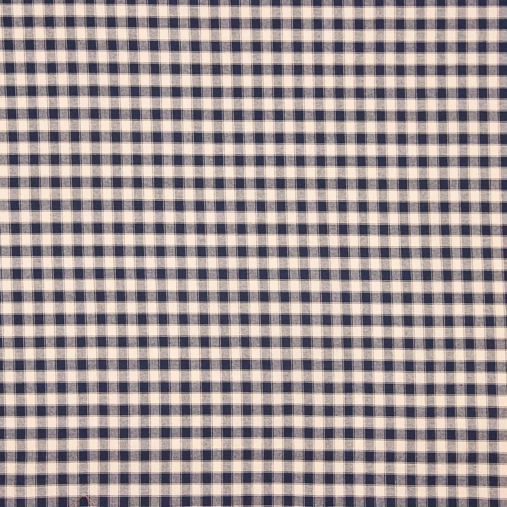 Algodão Rústico Xadrez Azul - Ribes y Casals