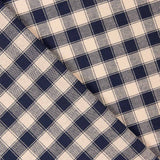 Algodão Rústico Xadrez Azul - Ribes y Casals