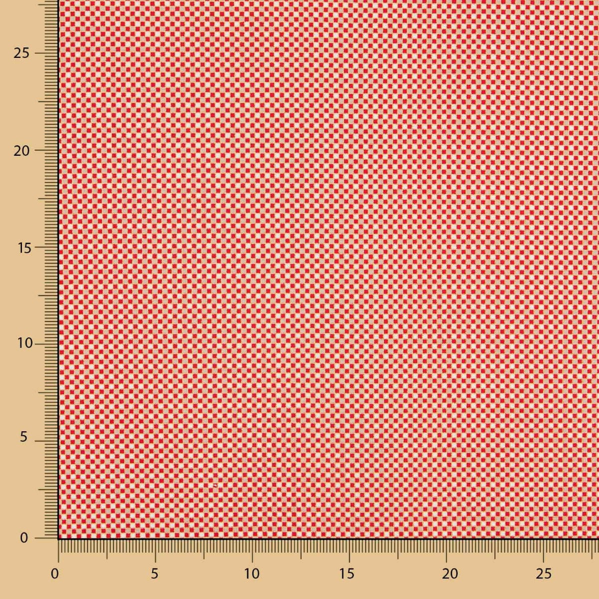 Algodão Quadros Dourados Natal - Ribes y Casals
