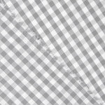 Popeline Algodão Quadrados Maxi Cinza - Ribes y Casals