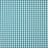 Popeline Algodão Quadrados Maxi Verde Canard - Ribes y Casals