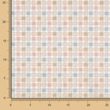 Viyela Algodão Xadrez Rosa - Ribes y Casals