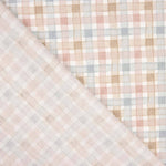 Viyela Algodão Xadrez Rosa - Ribes y Casals