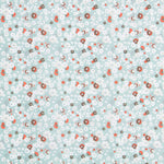 Algodão Estampado Verde-Água - Ribes y Casals