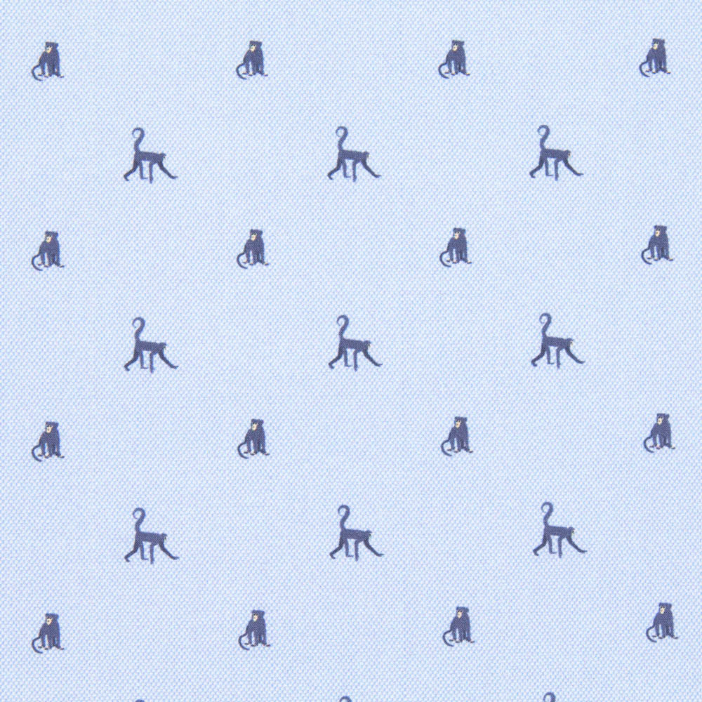 Algodão Estampado Oxford Macaco - Ribes y Casals