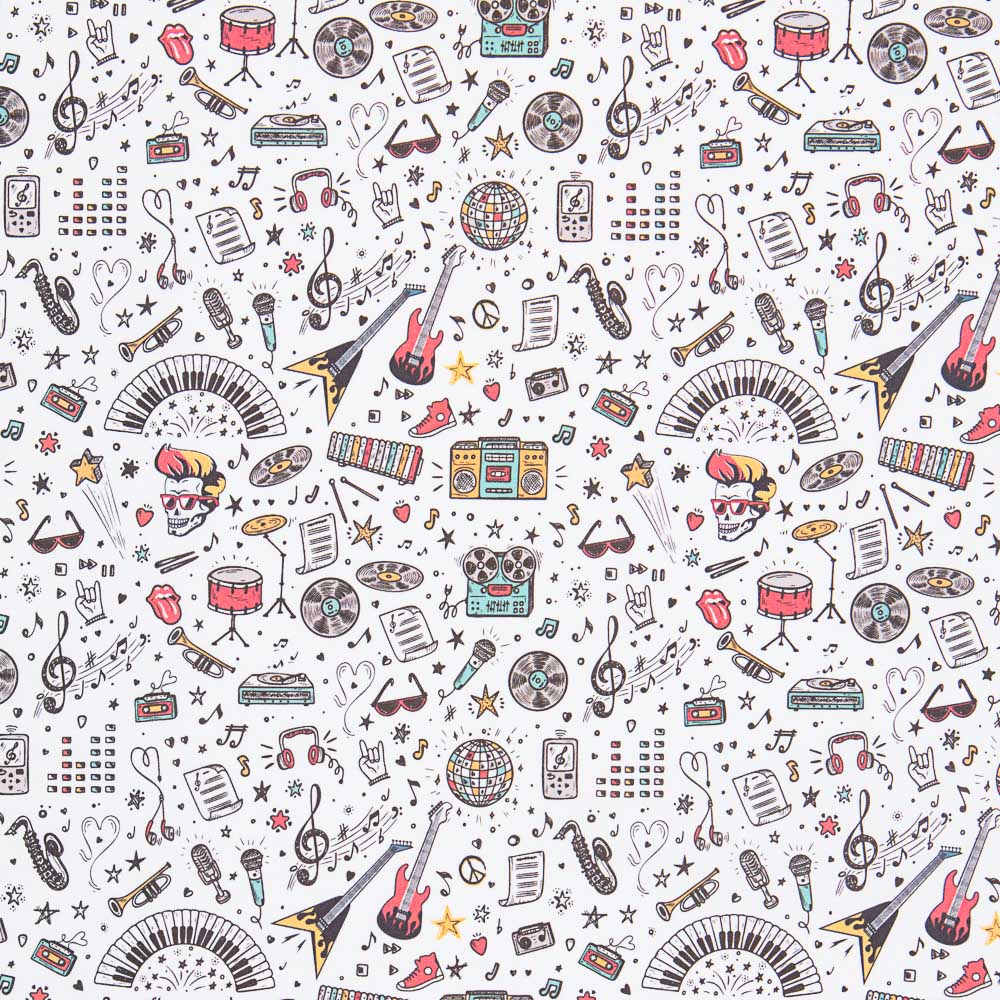 Algodão Estampado Shinny Disco Balls - Ribes y Casals