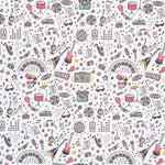 Algodão Estampado Shinny Disco Balls - Ribes y Casals