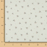 Voile Algodão Estampado Verde Suave - Ribes y Casals