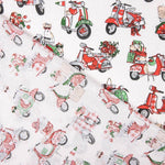 Algodão Estampado Vespas Italia - Ribes y Casals