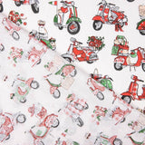Algodão Estampado Vespas Italia - Ribes y Casals