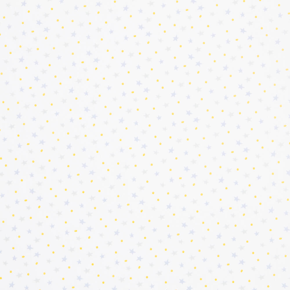 Algodão Estrelas Infantil Azul - Ribes y Casals