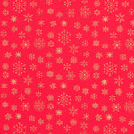 Algodão Estrelas Lacado Vermelho - Ribes y Casals