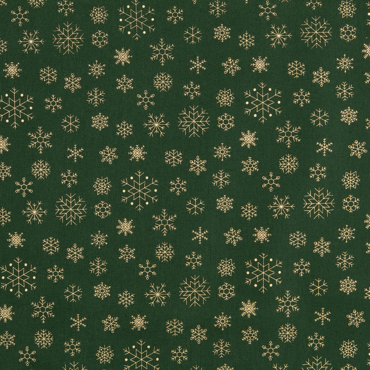 Algodão Estrelas Verde Multi Ouro - Ribes y Casals