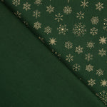 Algodão Estrelas Verde Multi Ouro - Ribes y Casals