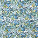 Popeline Algodão Flor Silvestre Verde - Ribes y Casals