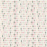 Sucatear Algodão Feliz Natal Cru 90x140cm - Ribes y Casals