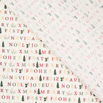 Sucatear Algodão Feliz Natal Cru 90x140cm - Ribes y Casals