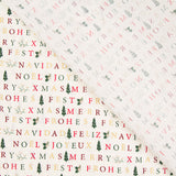 Sucatear Algodão Feliz Natal Cru 90x140cm - Ribes y Casals