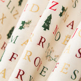 Algodão Feliz Natal Cru - Ribes y Casals