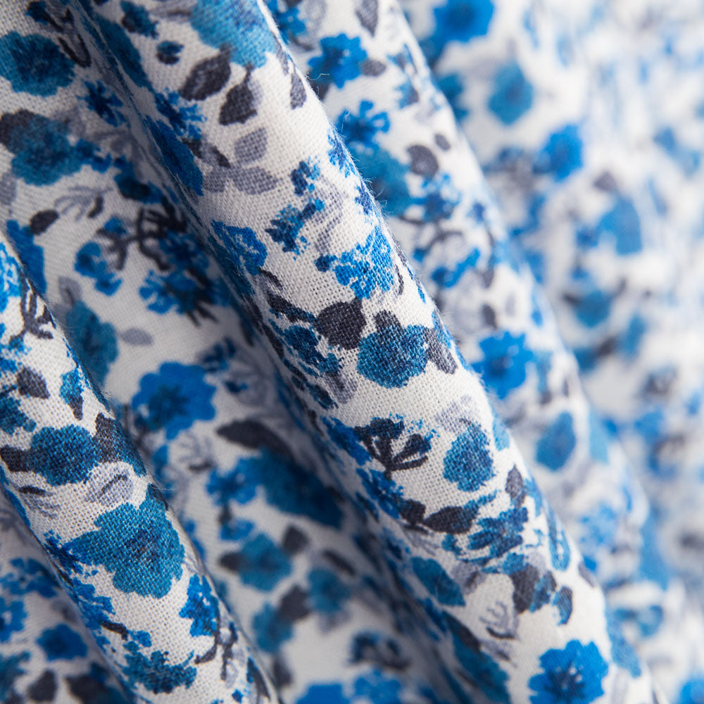 Algodão Flor Azul - Ribes y Casals