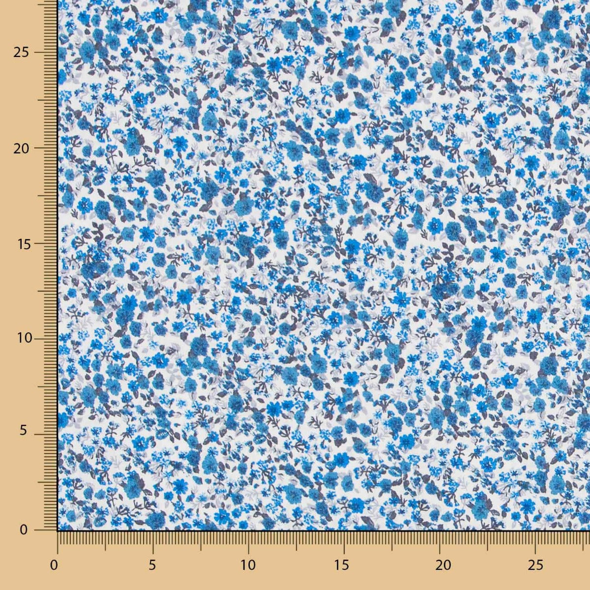 Algodão Flor Azul - Ribes y Casals