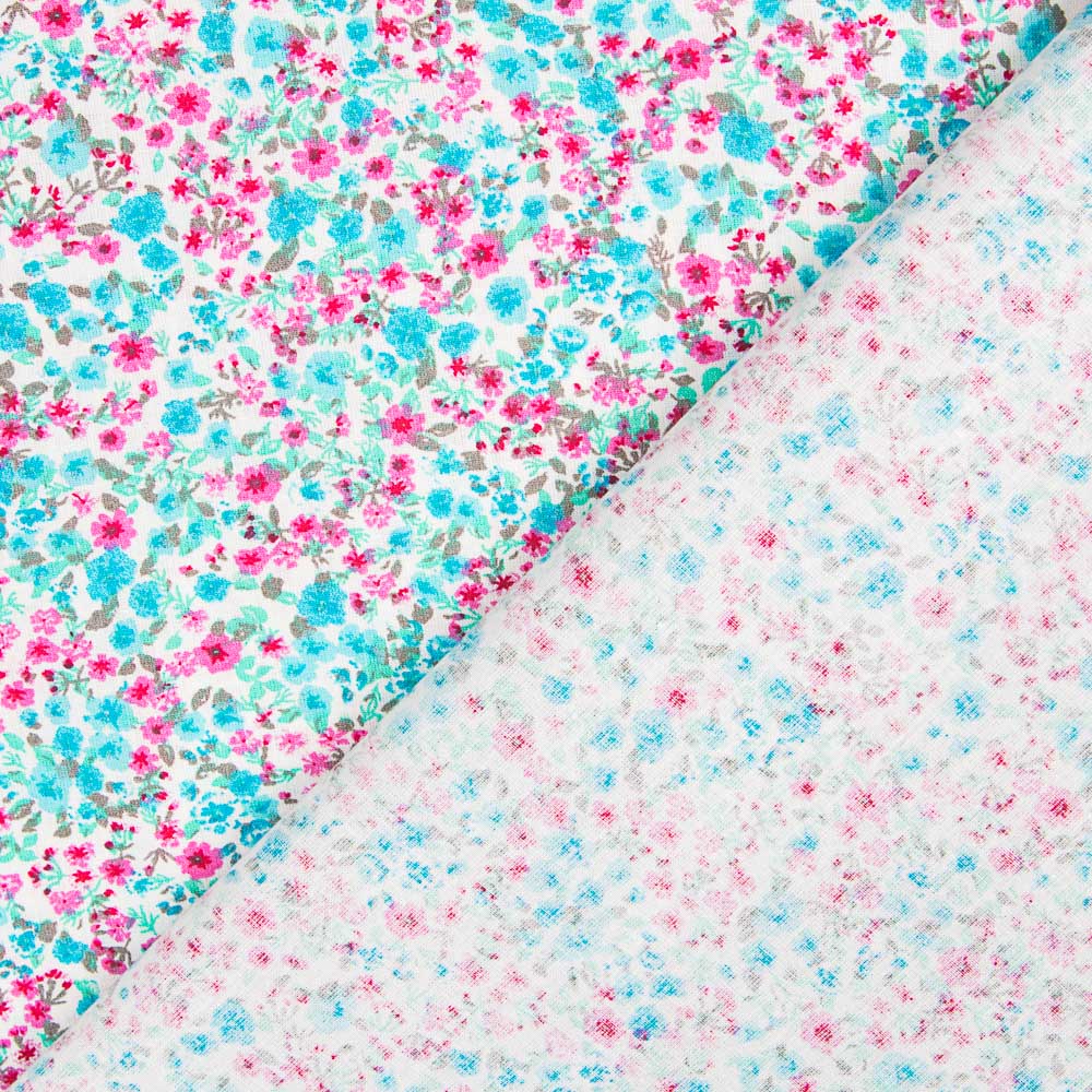 Algodão Flor Fúcsia - Ribes y Casals