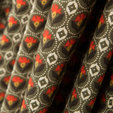 Algodão Flor Lis Kaki - Ribes y Casals