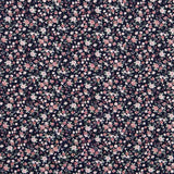 Algodão Romântico Flower Navy - Ribes y Casals