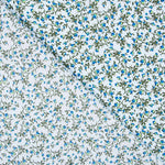 Algodão Flores Azul - Ribes y Casals