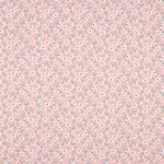 Popeline Algodão Orgânico Flores Coni Rosa - Ribes y Casals