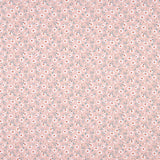 Retal Popelín Algodón Orgánico Flores Coni Rosa 80x148 cm. - Ribes y Casals