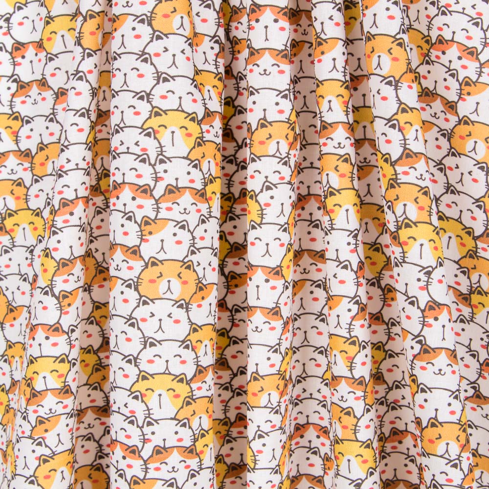 Algodão Gatinhos Sorte - Ribes y Casals