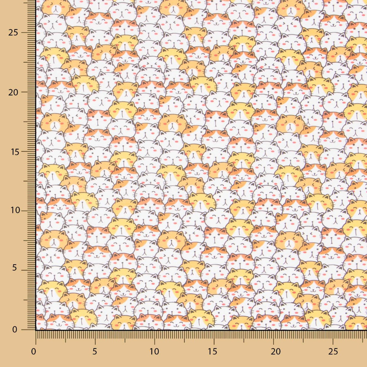 Algodão Gatinhos Sorte - Ribes y Casals