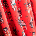 Algodão Gatos Geisha - Ribes y Casals